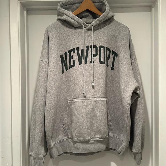 RARE Brandy Melville | John Galt Oversized Graphic Hoodie - Picture 2 of 5